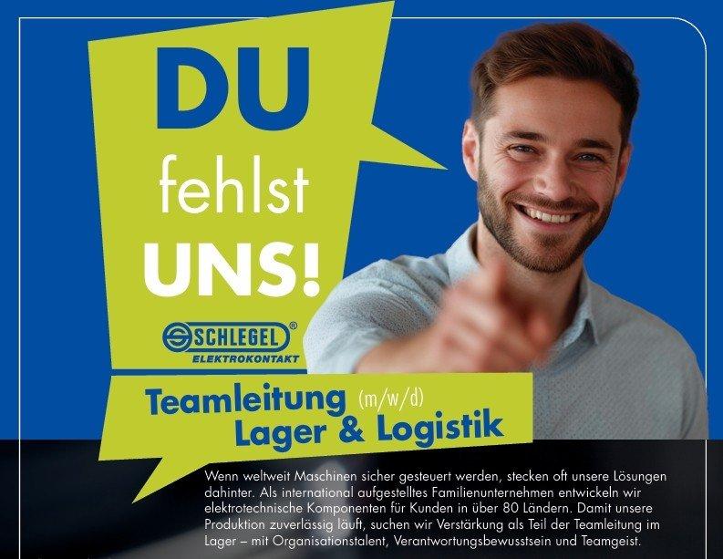 Teamleitung Lager & Logistik (m/w/d) (Vollzeit | Dürmentingen)