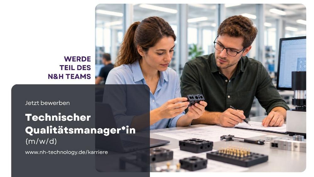 Technischer Qualitätsmanager/in (m/w/d) – mit Entwicklungsperspektive (Vollzeit | Willich)